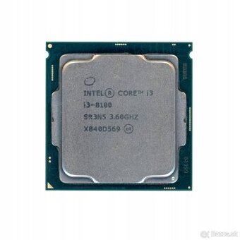 💻 Predám procesor Intel Core i3-8100 ⚡