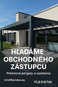 Staňte sa obchodným zástupcom pre prémiové pergoly