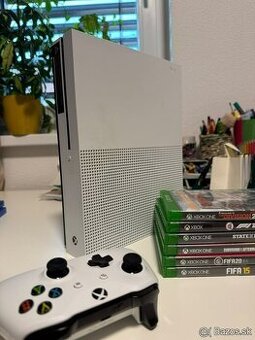 predam xbox ONE S v bielom prevedení s 500gb