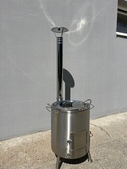 Nerezová kotlina + 30 litr. kotlík