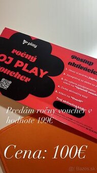 Ročný JOJ PLAY voucher