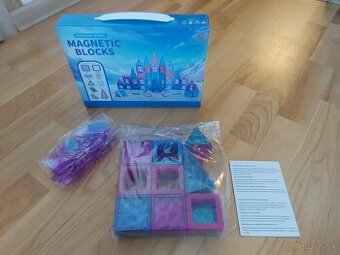 Magneticka stavebnica 100ks NOVA ladove kralovstvo