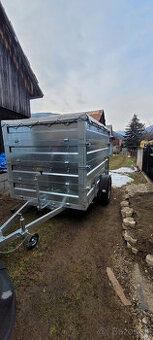 Prívesný vozík 1500 x 2500 vyklápací 750 kg
