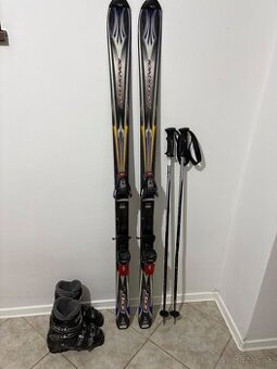 LYŽE ROSSIGNOL 160cm s viazaním, LYZIARKY HEAD 240-245