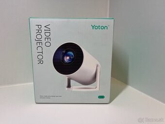 Mini smart projektor Yoton Y4 – domáce kino aj na strope