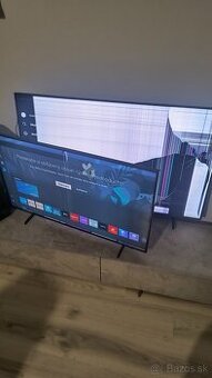 Samsung TV 2 ks – poškodené LCD, funkčné (na diely)