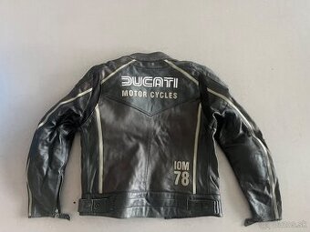 Kožená bunda Ducati 46 – originál, top stav