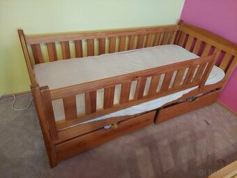 Detska postel 180x90 so zabranou