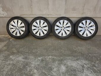 Letná sada Škoda: Propus 5x100 R17 a pneu Michelin Primacy 4