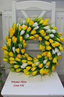 Krokuskový veniec žltý