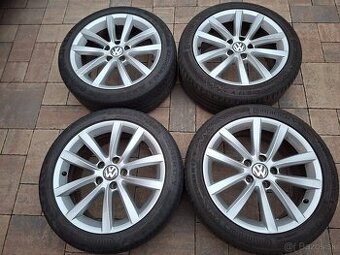 Predám hlinikové disky org.-Vw-Passat B6---R17