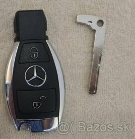 Predám nový kľúč na Mercedes dvojtlačítkový 433 Mhz