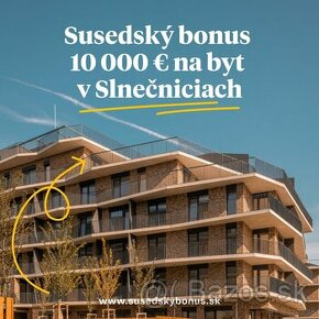 Slnečnice - zľava 10.000 EUR na byt v Slnečniciach - 1