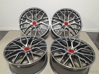 Alu disky R18 5x112 Et30 8J MAM RS4 PFP Škoda Seat Audi Vw