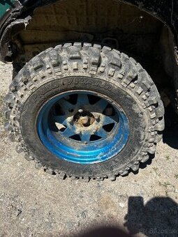T3 offroad pneu + otočne disky Suzuki Samurai Vitara