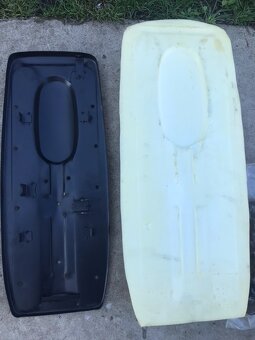Sedadlo na Jawa 350/634 - nové /plech, molitan, poťah, spony