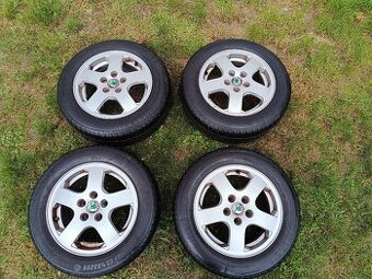 LETNÉ PNEUMATIKY 185/60 R14 NA ORIGINÁL ELEKTRÓNOCH ŠKODA