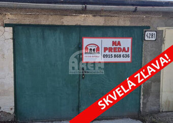 SKVELÁ ZĽAVA Garáž na ul. Okružná v Michalovciach