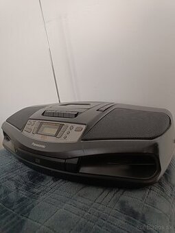 1998 Panasonic XBS Boombox RX-DS16 CD, cassette cassette, AM