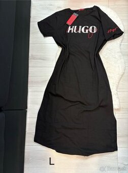 Čierne saty Hugo boss