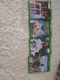 Predám hry na Xbox one