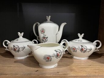 Čajový set československý porcelán MZ