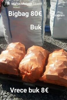Predám palivové drevo buk