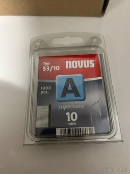 Spony NOVUS 53/10 10mm 1000 ks balenie