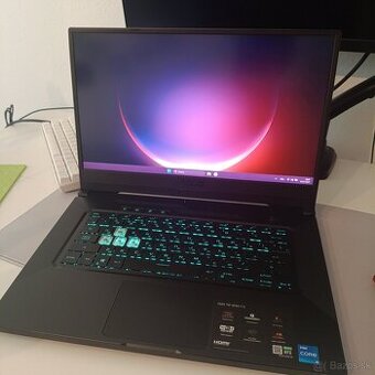 Predám herný notebook ASUS TUF Dash F15 (FX516PM)rtx 3060/i5
