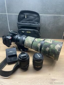 Nikon D5500 + objektívy
