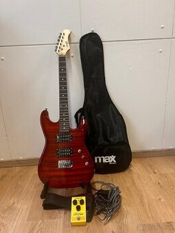 Súprava Elektrickej Gitary Max Music GigKit PG