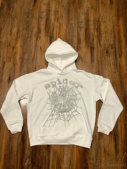 Sp5der spider spyder mikina biela vvs diamond diamantova