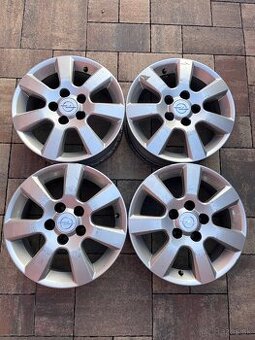 Orig. Hliníkové disky Opel R15 5x110