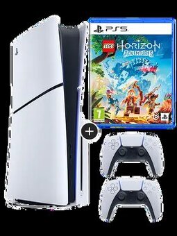 PS 5 Slim dva ovládače + hra Lego