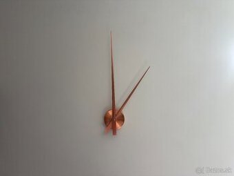 Nástenné hodiny Karlsson - Little Big Time - 90 cm meď