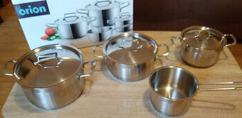 Súprava nerezová 7- dielna Nová - originál balenie