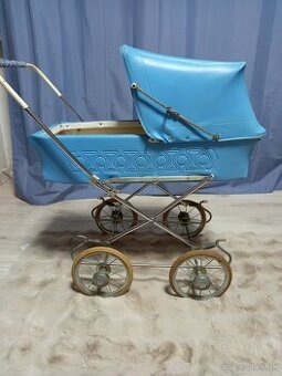 Detský retro kočík kočiar pre bábiky