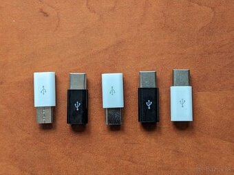 Redukcia Micro USB / USB Type C