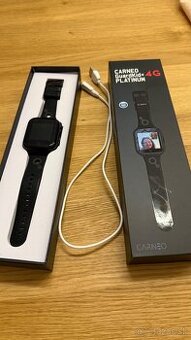 Inteligentné hodinky Carneo GuardKid+ 4G Platinum - detské