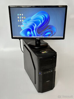 Herný počítač Zalman s monitorom a príslušenstvom - 1