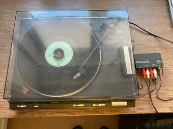 Predám gramofón Technics SL-BD3 + predzosilňovač