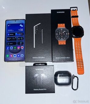 Samsung Galaxy S25 ultra 512gb TOP + Galaxy Watch ultra 2025