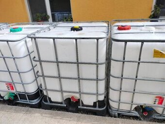 Ibc kontajner,plastová 1000l nádrž,barel,kubikon