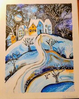 Obrázok na stenu akryl ,reprodukcia