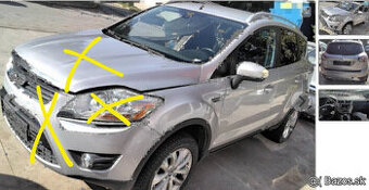 FORD KUGA 2.0 TDCI 2008 predám MOTOR G6DG, SVETLO XENON SPOL