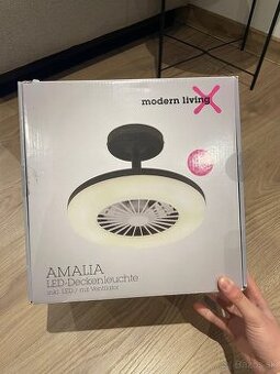 Stropný LED ventilátor