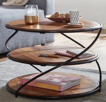 Konferenčný stolík 3 dielny palisander