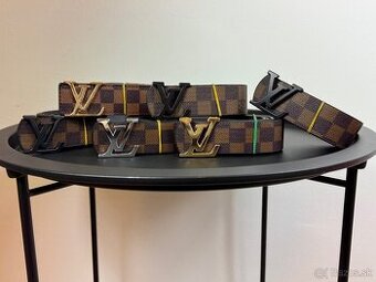 Opasky Louis Vuitton - hnedy kockový