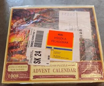 Adventný kalnedár puzzle 1008 ks
