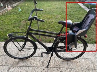 Detská sedačka na bycikel